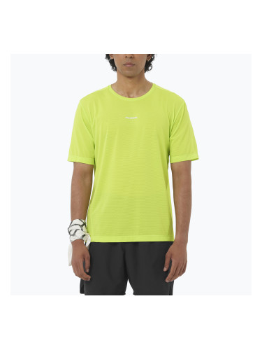 Мъжка тениска за бягане Salomon Shakeout Core acid lime