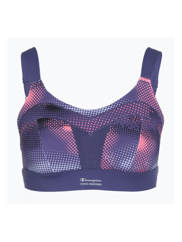 Спортен сутиен Shock Absorber High Intensity violet