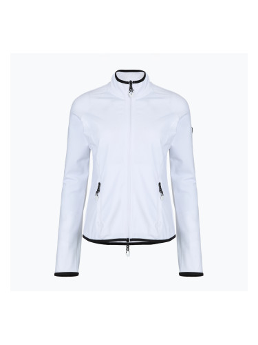 Дамски суитшърт EA7 Emporio Armani Ski Cortina Powerstretch Fz white