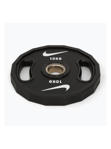 Бъмпер тежести  Nike Strength Pro Urethane Plates 10 kg black/white