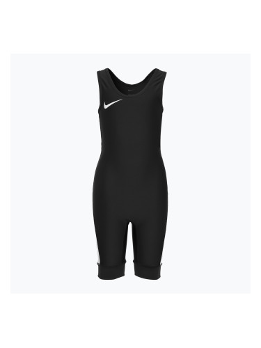 Детско трико за борба Nike Grappler Elite Singlet Youth black/white