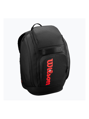 Wilson Clash V3 Super Tour тенис раница черна/инфрачервена