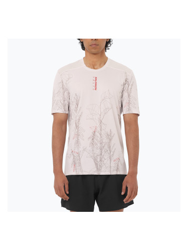 Мъжка тениска за бягане Salomon S/Lab Ultra Tee Aop lilac ash