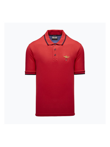 Тениска Aeronautica Militare PO1308UP00082 Polo tango red