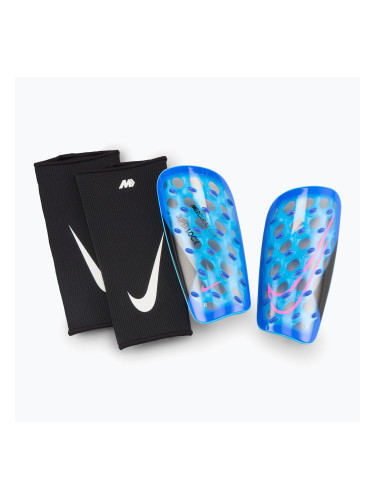 Протектори за подбедрица Nike Mercurial FlyLite SuperLock racer blue/black/pink blast