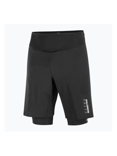 Мъжки шороти за бягане Salomon S/Lab Ultra 2IN1 deep black