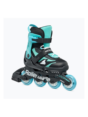 Детски ролкови кънки Rollerblade Microblade Jr черни/светлосини