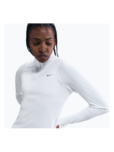 Дамски суитшърт за бягане Nike Tempo Dri-Fit 1/4 Zip white