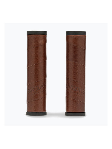 Ръкохватки за кормило Brooks England Willow Leather brown