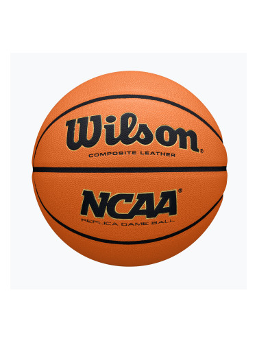 Баскетболна топка Wilson NCAA Replica Game orange размер 7