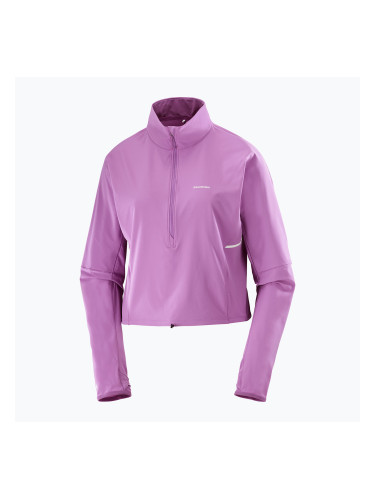 Дамски суитшърт Salomon Sense Aero Hybrid CP  iris orchid