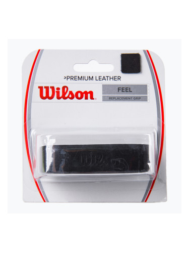 Wilson Premium Leather Grip Tennis Wrap black WRZ470300+