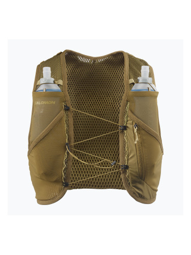 Жилетка за бягане Salomon Active Skin 4 Set brilliant olive/willow