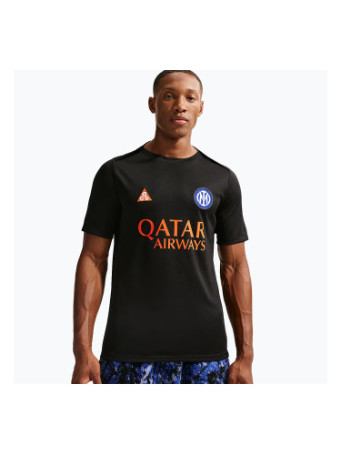 Мъжка футболна тениска Nike Inter Milan Academy Pro SE black/safety orange