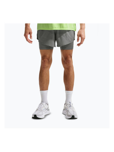 Мъжки шорти за бягане Nike Stride Dri-Fit Hybrid 5“ smoke grey