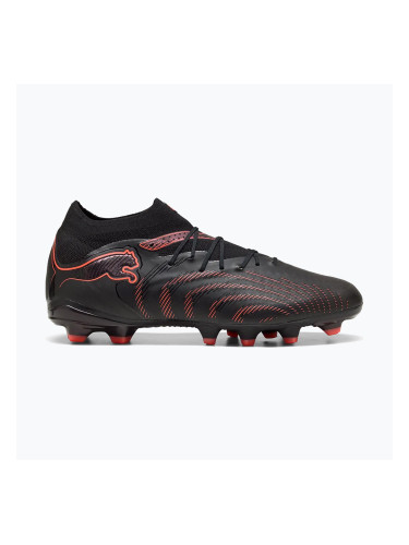 Детски футболни обувки PUMA Future 9 Match LL FG/AG Jr puma black/glowing red/strong grey