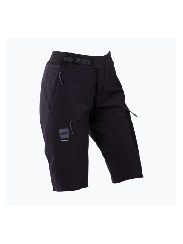 Дамски шорти за колоездене Leatt MTB Gravity 2.0 ghost black