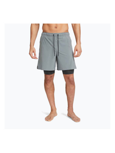 Мъжки шорти Nike Unlimited 2in1 Dri-Fit 7“ grey smoke/dark grey smoke/grey smoke