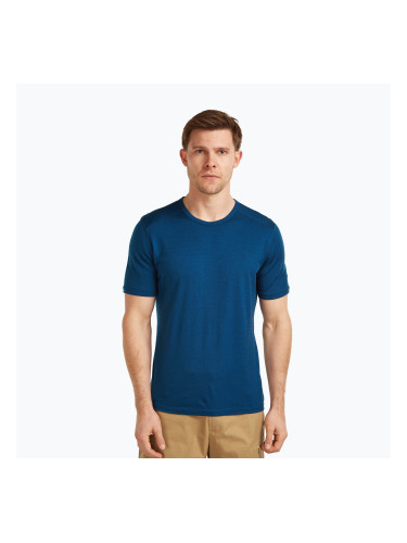 Мъжка термоактивна тениска Icebreaker 200 Oasis Crewe atlantis