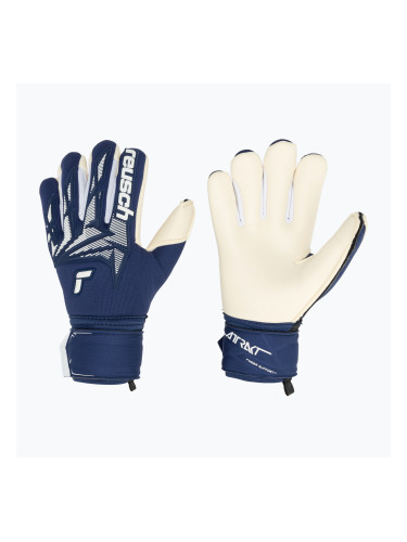 Вратарски ръкавици Reusch Attrakt Freegel Gold X Finger Support Junior premium blue/white