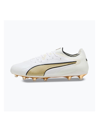 Футболни обувки PUMA King 20 Ultimate Fg/Ag puma white/metallic gold/puma black