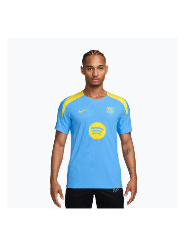 Мъжка футболна фланелка с дълъг ръкав Nike FC Barcelona Strike Elite SE Drill Top university blue/opti yellow/opti yellow