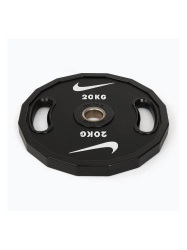 Бъмпер тежести  Nike Strength Pro Urethane Plates 20 kg black/white