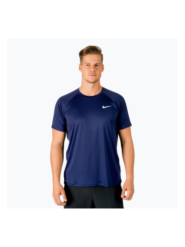 Мъжка тениска за тренировки Nike Essential тъмносиня NESSA586-440