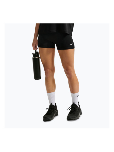 Дамски шорти Nike Pro Mid-Rise Biker 3“ black/university gold/white