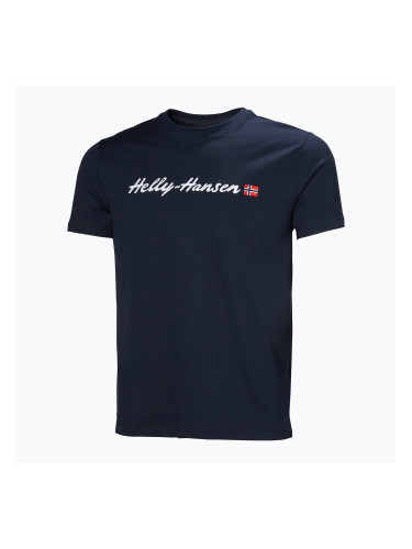 Мъжка тениска Helly Hansen Core Graphic T 2.0 navy