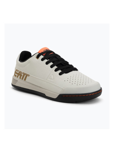 Дамски велосипедни обувки с платформа Leatt Flat 2.0 W cream white