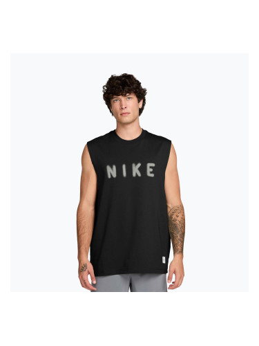 Мъжка тениска Nike Athletic Club Dri-Fit black/black