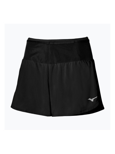 Дамски къси панталони за бягане Mizuno Multi Pocket black
