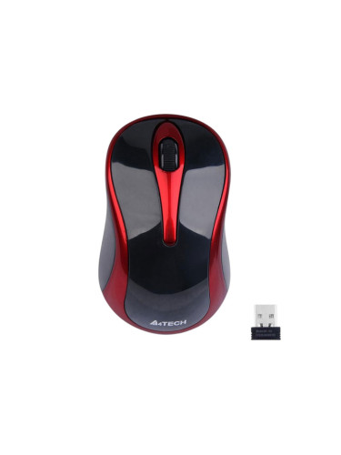 Безжична мишка  A4tech G3-280N Червен