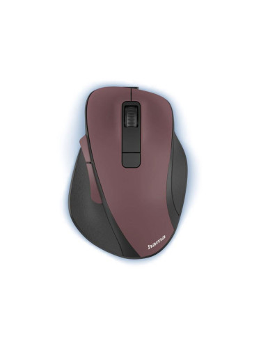 Безжична мишка Hama MW-500, бордо,Silent