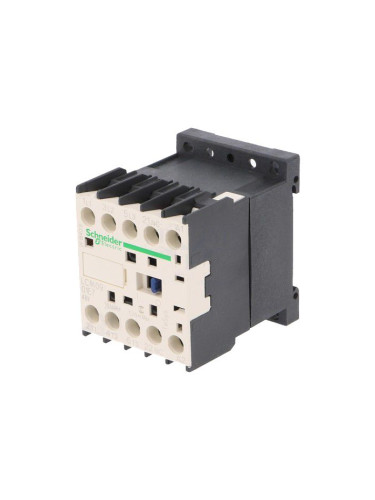 Контактор LC1K0901E7, 3-полюсен, 3xNO, 48VAC, 9A, спомагателни контакти NC