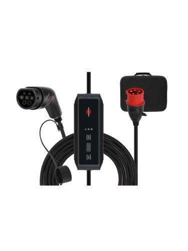 Зарядна станция за електромобил, 11kW, 450VAC, 8~16A, IP55, с кабел, 1384020, BRENNENSTUHL