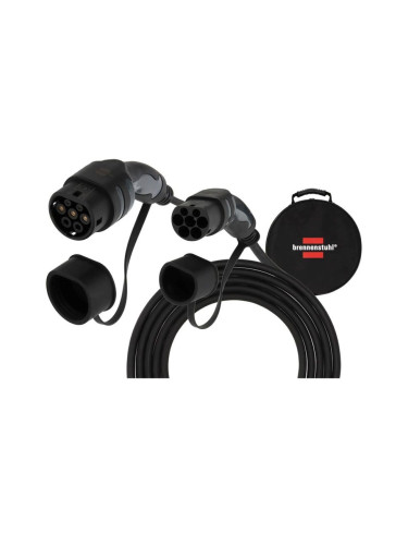 Захранващ кабел, за електромобил, 3P, 480VAC, 20А, 22kW, 7m, Type 2, IP44,  1384000030