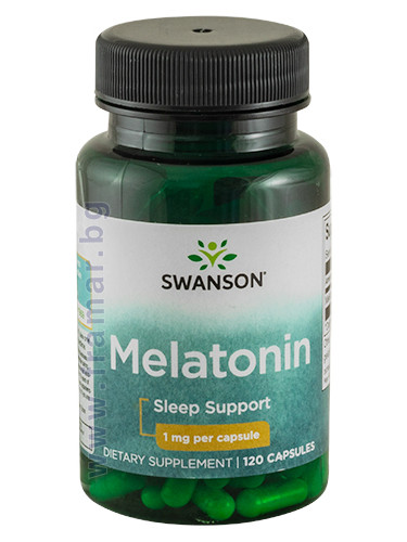 СУОНСЪН МЕЛАТОНИН капсули 1 мг * 120