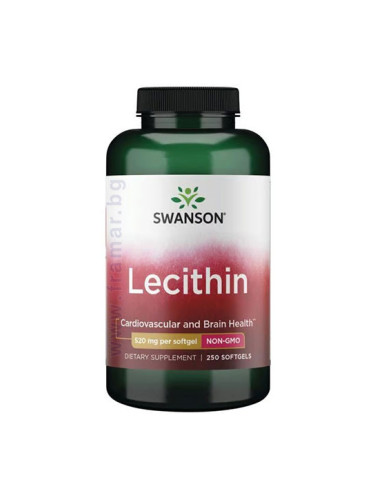 СУОНСЪН ЛЕЦИТИН БЕЗ ГМО капсули * 250 