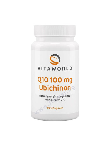 ВИТАУЪРЛД CoQ10 УБИКВИНОН капсули 100 мг * 100 
