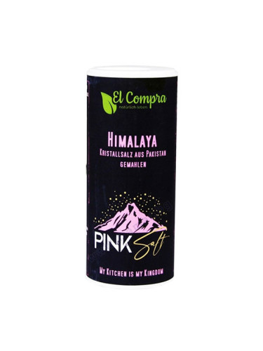 ЕЛ КОМПРА ХИМАЛАЙСКА РОЗОВА КРИСТАЛНА СОЛ ОТ ПАКИСТАН 100 г 