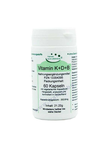 ЕЛ КОМПРА ВИТАМИН K + D + B капсули * 60 