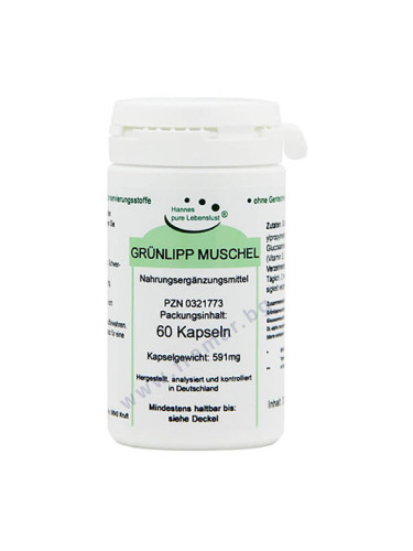 ЕЛ КОМПРА ЗЕЛЕНОУСТА МИДА + ГЛЮКОЗАМИН СУЛФАТ капсули * 60 