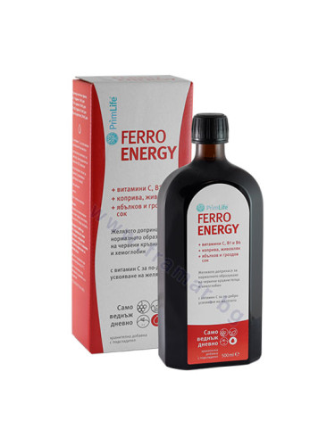 ПРИМЛАЙФ ФЕРОЕНЕРДЖИ сироп 500 мл