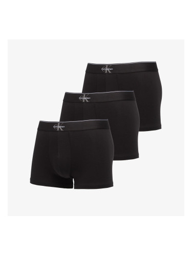Боксерки Calvin Klein Trunk 3-Pack Black XXL