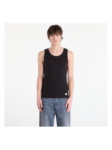Calvin Klein Jeans 2X2 Rib Badge Tank Black L
