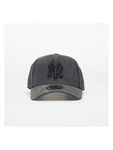 Шапка New Era 9FORTY Aframe MLB Denim New York Yankees Black Universal