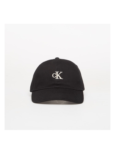 Шапка Calvin Klein Monogram Embroidery Cap Black Universal