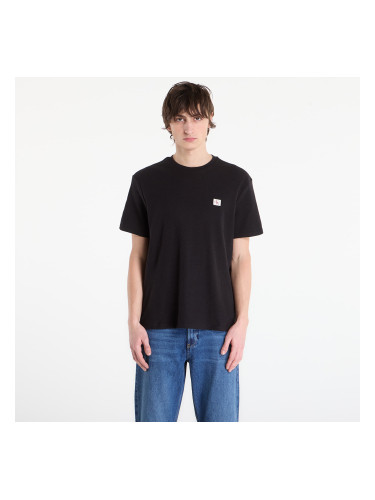 Тениска Calvin Klein Jeans Ss Waffle Badge Crew Tee Black L